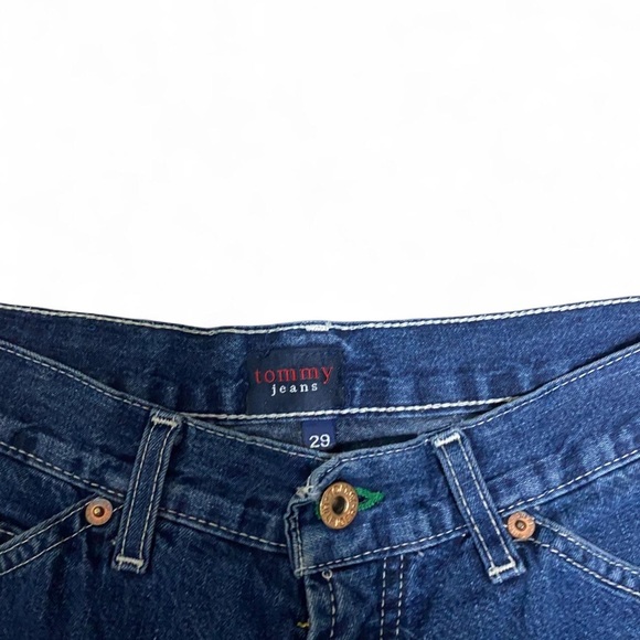 Vintage Tommy Hilfiger dark wash blue carpenter pants - Picture 4 of 7